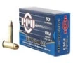 PPU Handgun Line  38 SPL 130 Grain 50-Rounds FMJ 