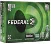Federal BallistiClean Brass  40 SW 125 Grain 50-Rounds LFF 