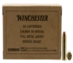 Winchester Service Grade Handgun Rounds  38 SPL 50-Rounds 130 Grain FMJ 