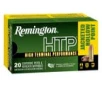 Remington HTP Brass  380 Ammo 88-Grain 20-Rounds JHP 
