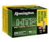 Remington HTP Brass  40 SW 155-Grain 20-Rounds JHP 