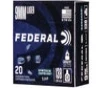 Federal Syntech Defense 9mm 138gr 20-Rounds Segmented Jacketed Hollow Point 