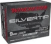 Winchester Silvertip Pistol Ammo 9mm 115-Grain 20-Rounds HP 