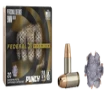 Federal Premium Punch Rounds Brass 9mm 20-Rounds 124 Grain JHP 