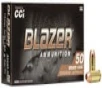 CCI Ammunition Blazer Centerfire 10mm 180 Grain 50 Rounds Full Metal Jacket 