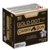 Speer Gold Dot Carry Gun 9mm 135 Grain 20-Rounds G2 