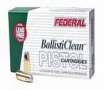 Federal BallistiClean Brass 9mm 100-Grain 50-Rounds LFF 