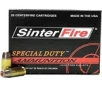 SinterFire Special Duty Brass  40 SW 125-Grain 20-Rounds HP 