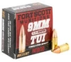 Fort Scott Munitions TUI Brass 9mm 125-Grain 20-Rounds SCS 