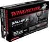 Winchester Ballistic Silvertip Brass  30-06 180Gr 20-Rounds Rapid Controlled Expansion Polymer Tip 