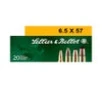 Sellier and Bellot 6 5X57 Soft Point 131 Grain  20 Rounds 