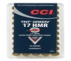 CCI Ammunition Varmint TNT Green Brass  17 HMR 16-Grain 50-Rounds HP 