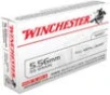 Winchester USA M193 Lake City Brass 5 56 NATO 55-Grain 20-Rounds FMJ 