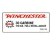 Winchester USA  30 Carbine  110 Grain  Full Metal Jacket 50rds 