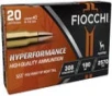 Fiocchi Hyperformance Brass  308 Win 180-Grain 20-Rounds SST 