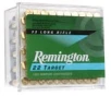 Remington Target Brass  22 LR 40-Grain 100-Rounds RN 