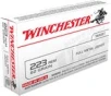 Winchester Ammunition  223 Rem 62-Grain 20-Rounds FMJ 