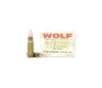 Wolf Military Classic 7 62x39 FMJ 124 Grain Ammo - 20 Round Box 