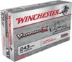 Winchester Varmint X Brass  243 Win 58-Grain 20-Rounds PTRE 