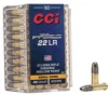 CCI Ammunition Suppressor Small Game Brass  22 LR 45 Grain 50-Rounds LHP 