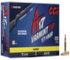 CCI Ammunition Varmint A17 Brass  17 HMR 17-Grain 200-Rounds 