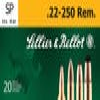 Sellier and Bellot 22-250 55GR SP 20 ROUNDS 