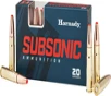Hornady Subsonic Brass  300 AAC Blackout 190 Grain 20-Rounds SubX 