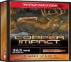 Winchester Copper Impact Brass  243 Win 85 Grain 20-Rounds CEP 