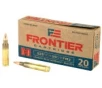 Hornady Frontier Cartridge Centerfire Rifle Brass  223 Rem 55-Grain 20-Rounds FMJ 
