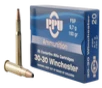 PPU Standard Rifle Brass  30-30 Win 150-Grain 20-Rounds FSP 