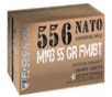 Fiocchi Shooting Dynamics Rifle Ammo Brass 5 56 50-Rounds 55 Grain FMJBT 