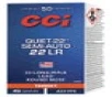 CCI Quiet-22 Semi Auto  22 Long Rifle Ammunition 50 RDs 45 Grain 
