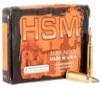 HSM VARMINT 22-250 REM 55GR SOFT POINT 20 ROUNDS PER BOX 