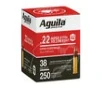 Aguila Standard High Velocity Brass  22 LR 38 Grain 250-Rounds CPHP 
