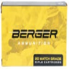 BERGER BULLETS TARGET 6 5 CREEDMOOR 140GR HYBRID 20 ROUNDS PER BOX 