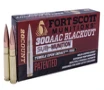 Fort Scott Munitions TUI Brass  300 AAC Blackout 190-Grain 20-Rounds SCS 