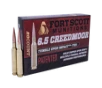 Fort Scott Munitions TUI Brass 6 5 Creedmoor 123-Grain 20-Rounds SCS 