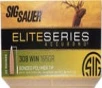 Sig Sauer Elite Accubond Hunting Ammo 308 Win 165-Grain 20-Rounds AB 