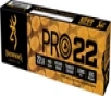 Browning PRO22 Brass  22 LR 40-Grain 100-Rounds LRN 