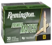 Remington Premier Match Brass  223 Rem 52 Grain 20-Rounds HPBT 