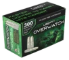 Liberty Ammunition OverWatch Nickel Plated Brass  300 AAC Blackout 96 Grain 20-Rounds 