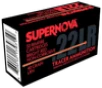 Piney Mountain Ammunition Supernova Red Tracer Brass  22 LR 40 Grain 50-Rounds LRN 