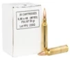 PPU Metric Rifle Ammo Brass 5 56 55 Grain 1000-Rounds FMJBT 