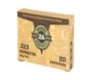 Patriot Sports Centerfire Rifle Brass  223 Rem 55 Grain 20-Rounds FMJ 