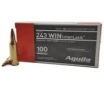 Aguila Interlock Brass  243 Win 100 Grain 20-Rounds BTSP 