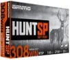 Ammo Inc  Hunt Brass  308 Win 165 Grain 20-Rounds SP 