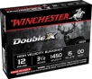Winchester Double X High Velocity 12 GA 00 Buck 5-Rounds 3 5  