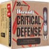 Hornady Critical Defense  410 GA Slug   2 Balls 20-Rounds 2 5  