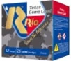 Rio Ammunition Texas Game Load HV 12Ga 25Rds 2 75inch  7 5shot Lead Shot 1 25oz 1330fps 