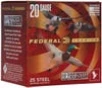 Federal Premium Ultra Steel 20 GA  3 5 Shot 1 oz 25-Rounds 